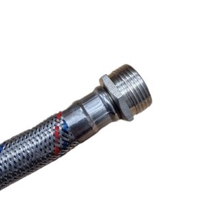 شیلنگ یک سر مهره 3/4 شصد سانتی برند نیک