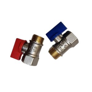 شیر ربع گرد 1/2 دسته آبی برند تکسا