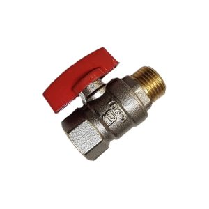 شیر پروانه ای 1/2 دسته قرمز برند تکسا